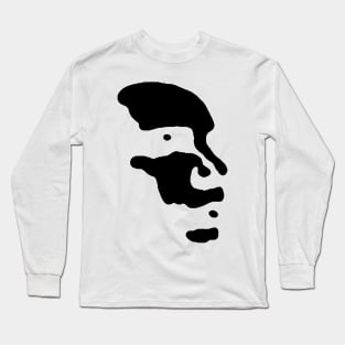 Minimal Face Long Sleeve T-Shirt